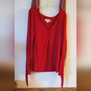 Idyllwind Fringed top Western Cowgirl L